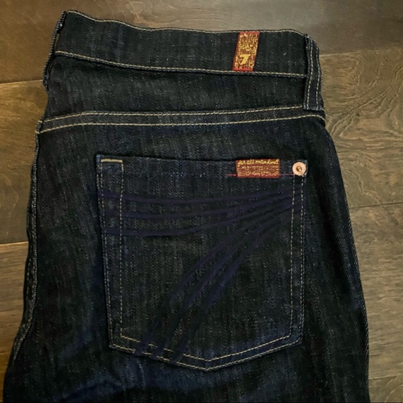 7 For All Mankind Crop Dojo Jeans - Picture 3 of 5